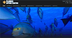 Desktop Screenshot of floresdivingcentre.com